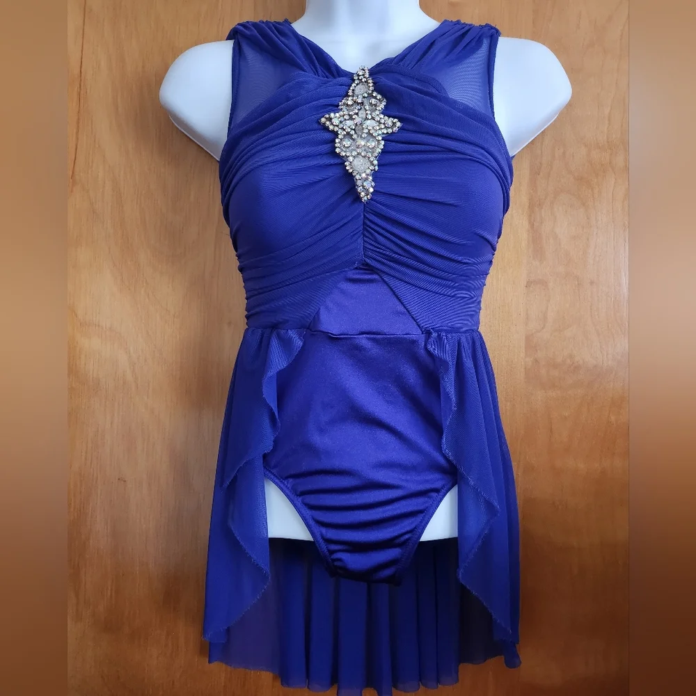 Weissman Deep Royal Blue Dance Costume